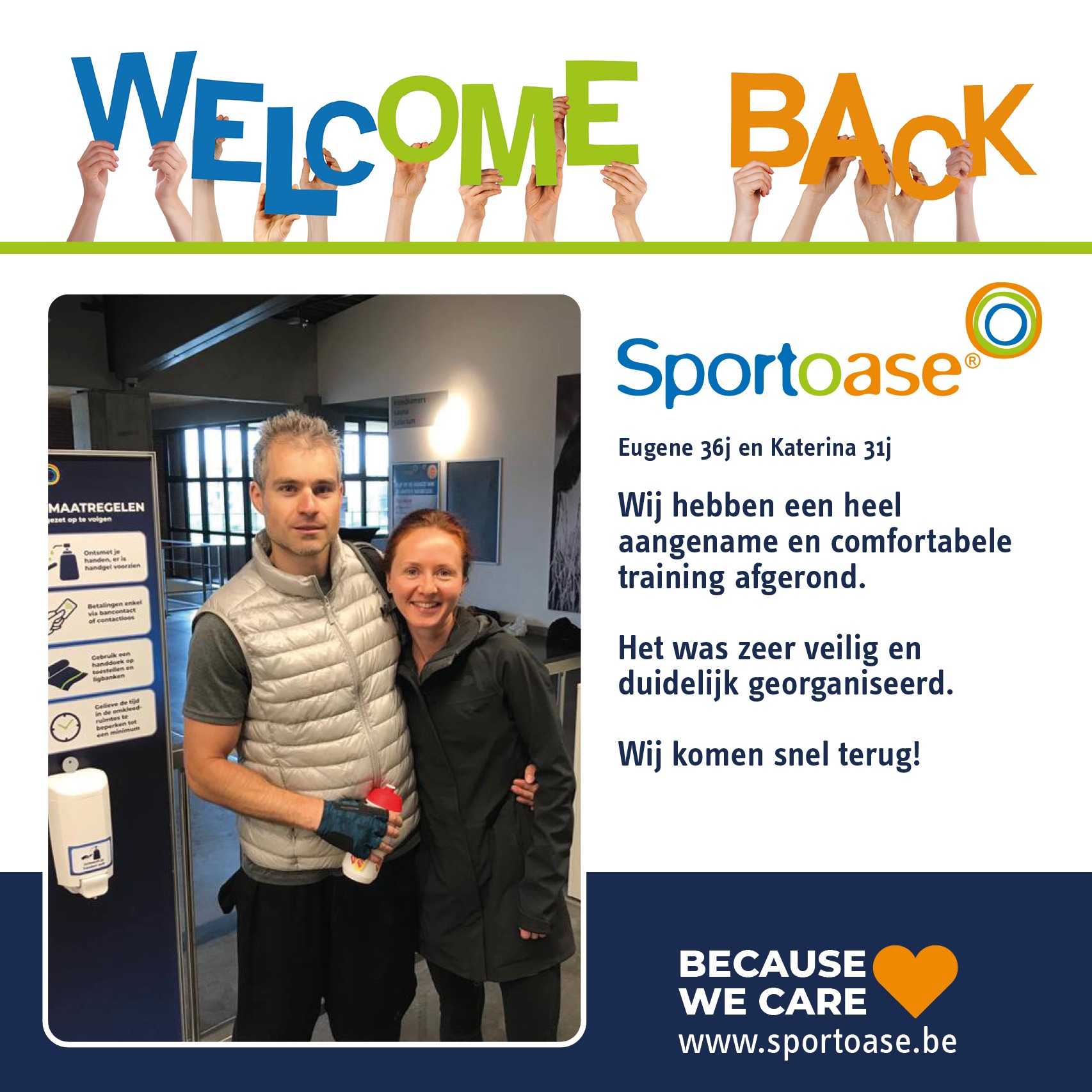 Katerina & Eugene - Sportoase Philipssite Image